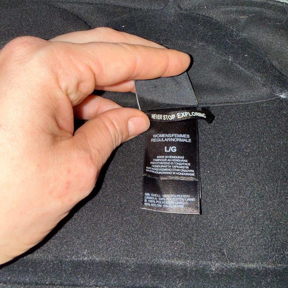 The North Face Heather Gray Softshell Jacket - Picture 5 of 6